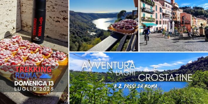 AVVENTURA LAGHI e CROSTATINE (a 2 passi da Roma)