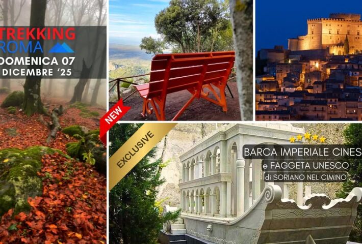 BARCA IMPERIALE CINESE e FAGGETA UNESCO CIMINO