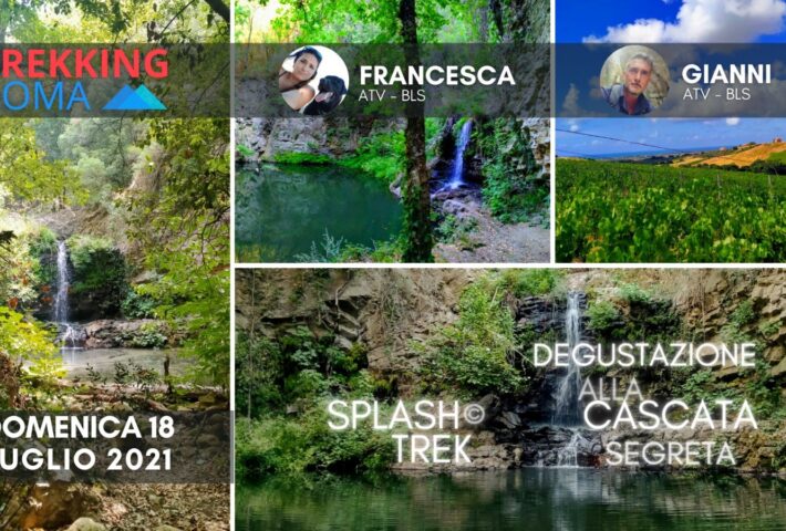 DEGUSTAZIONE ALLA CASCATA SEGRETA con TREKKING ROMA