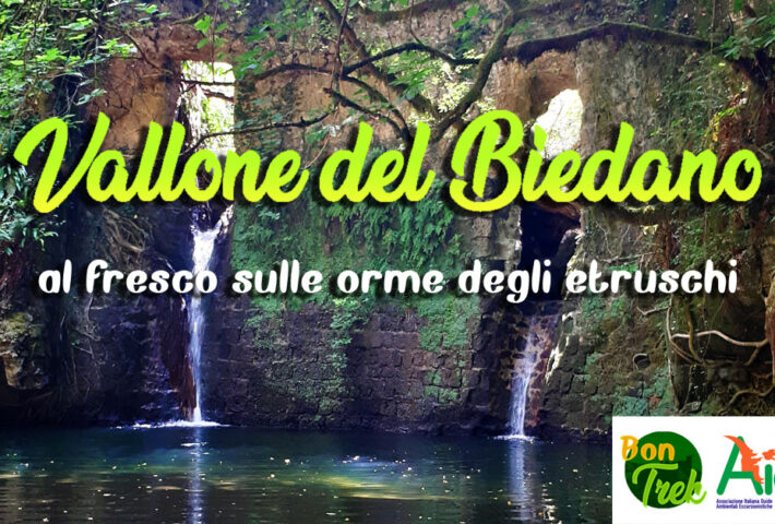 Vallone del Biedano – al fresco sulle orme degli etruschi
