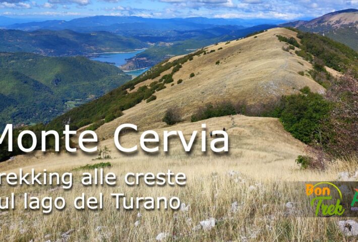 Trekking al monte Cervia – splendida cresta sul lago del Turano