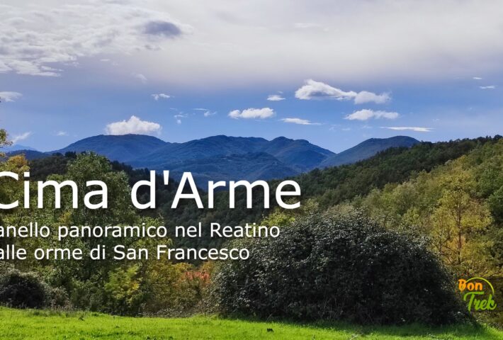Cima d’Arme – Cammino di Francesco, trekking ad anello