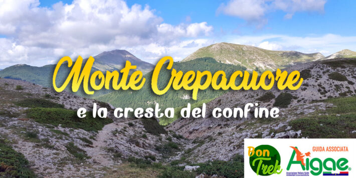 Monte Crepacuore e la cresta del confine