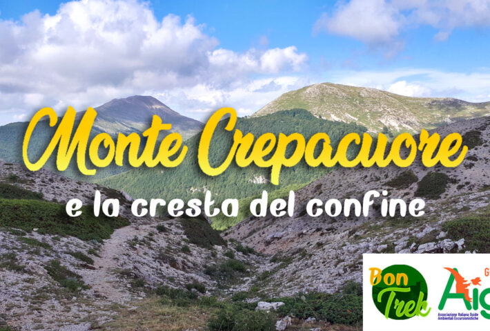 Monte Crepacuore e la cresta del confine