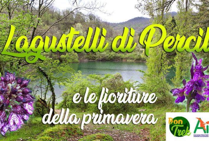 Lagustelli di Percile e le fioriture della primavera