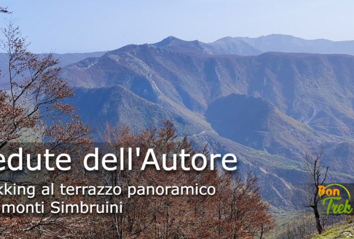Vedute dell’Autore – trekking facile e panoramico nei monti Simbruini
