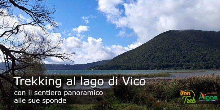 Trekking sul sentiero panoramico al lago di Vico