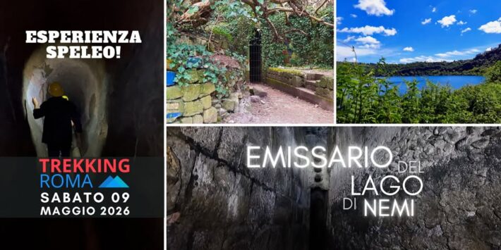 Viaggio nel Tempo: Speleo-Trekking all’Emissario di Nemi