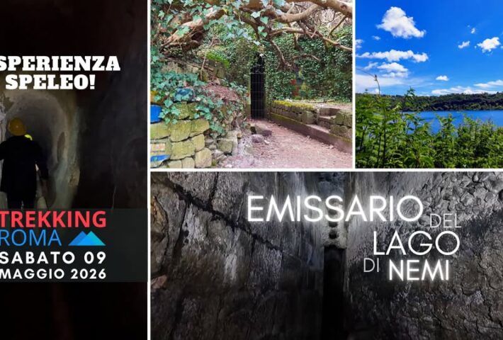 Viaggio nel Tempo: Speleo-Trekking all’Emissario di Nemi