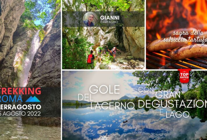 ESCURSIONE GOLE DEL LACERNO con DEGUSTAZIONE