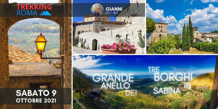 GRANDE ANELLO DEI 3 BORGHI IN SABINA