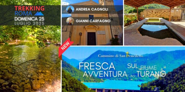 FRESCA AVVENTURA SUL TURANO – CAMMMINO DI S. BENEDETTO