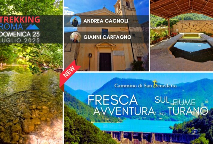 FRESCA AVVENTURA SUL TURANO – CAMMMINO DI S. BENEDETTO