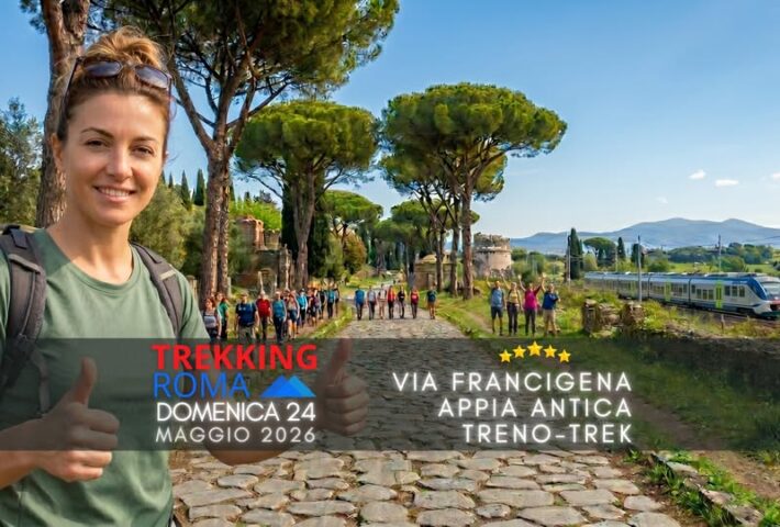 FRANCIGENA – APPIA ANTICA – TRENO-TREK