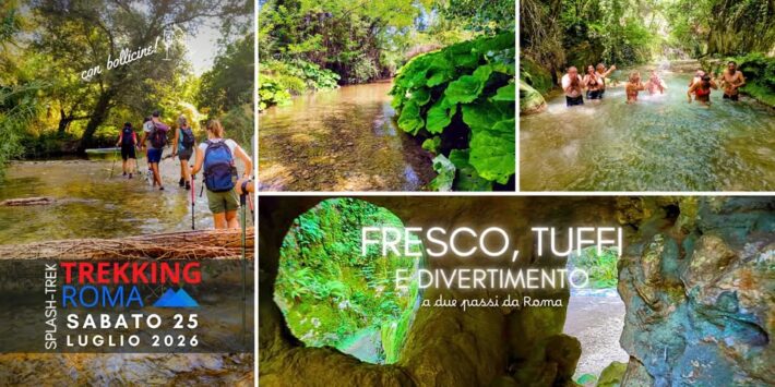 TUFFI FRESCO E DIVERTIMENTO a 2 passi da Roma con bollicine!