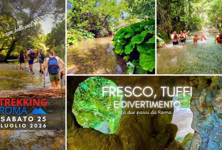 TUFFI FRESCO E DIVERTIMENTO a 2 passi da Roma con bollicine!