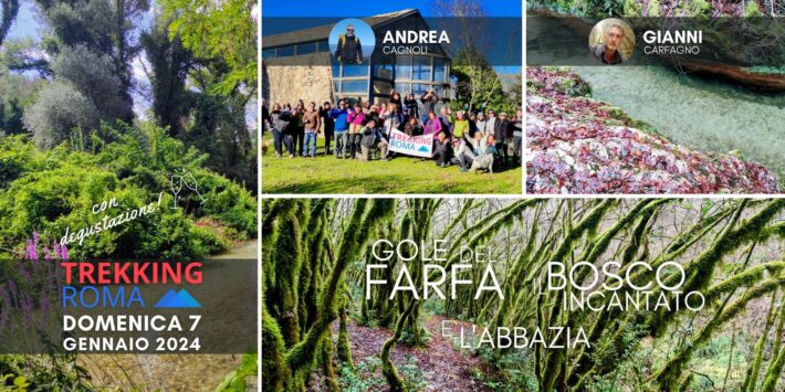 Gole del Farfa e bosco incantato