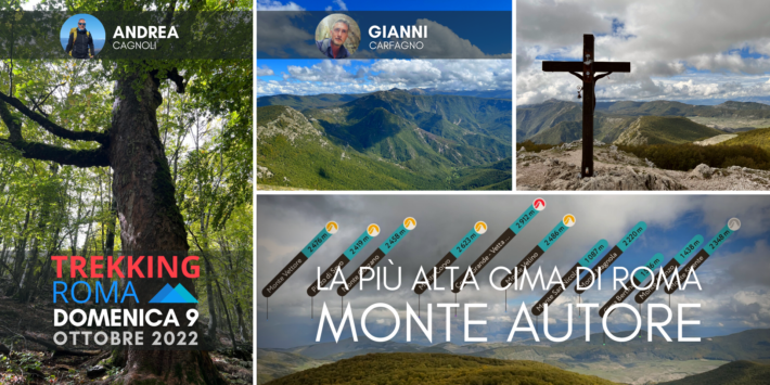 LA PIU’ ALTA CIMA DI ROMA: MONTE AUTORE