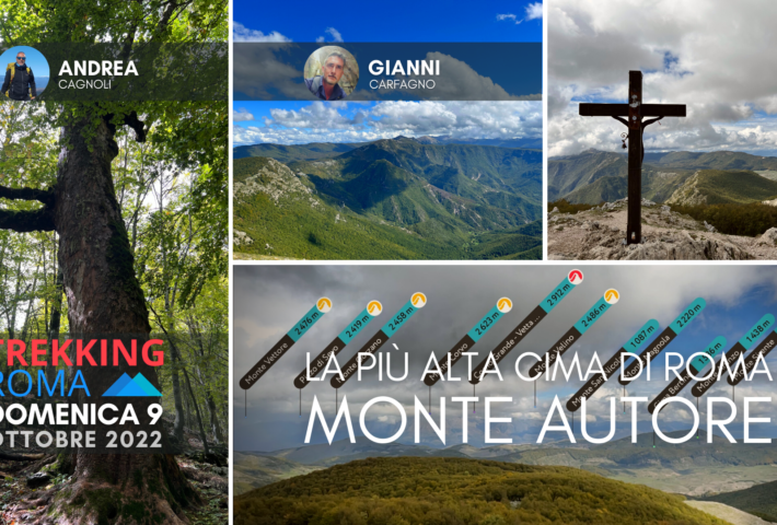 LA PIU’ ALTA CIMA DI ROMA: MONTE AUTORE