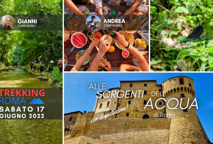 FRESCO e RINFRESCO alle SORGENTI dell’ACQUA di ROMA