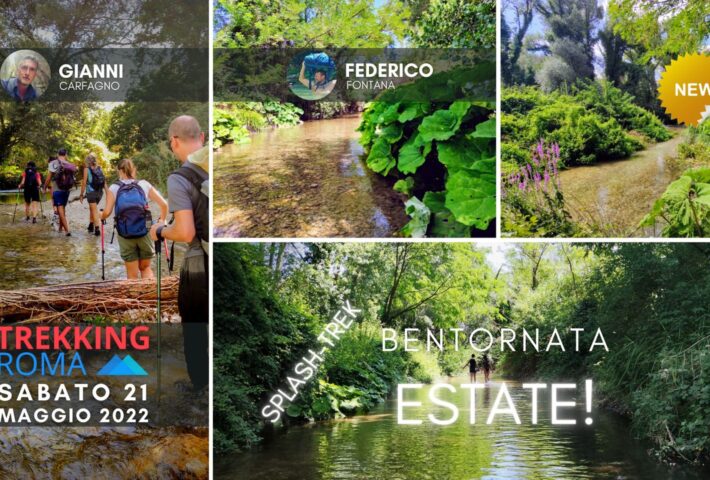 SPLASH-TREK: AL FRESCO, A 2 PASSI DA ROMA