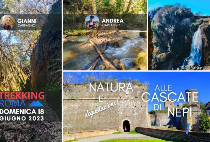NATURA e DEGUSTAZIONE alle CASCATE DI NEPI