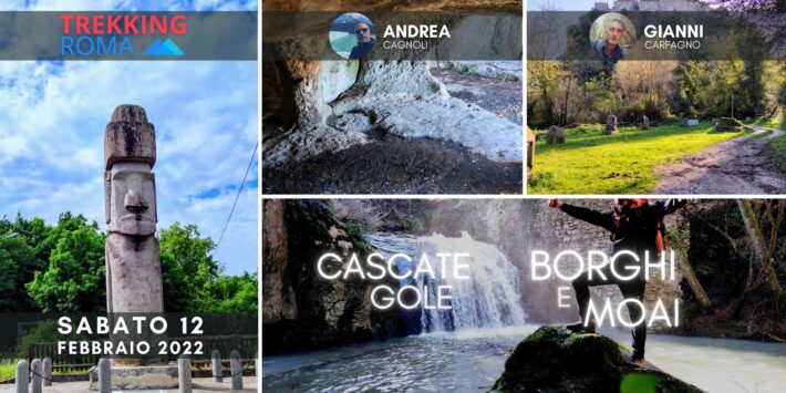 CASCATE BORGHI GOLE E MOAI con TREKKING ROMA