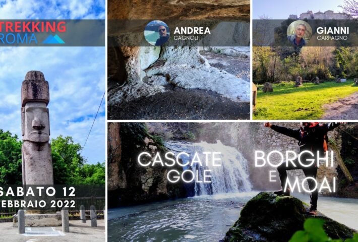CASCATE BORGHI GOLE E MOAI con TREKKING ROMA