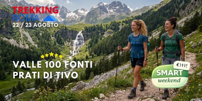VIAGGIO ESCURSIONE: VALLE DELLE CENTO FONTI E PRATI DI TIVO