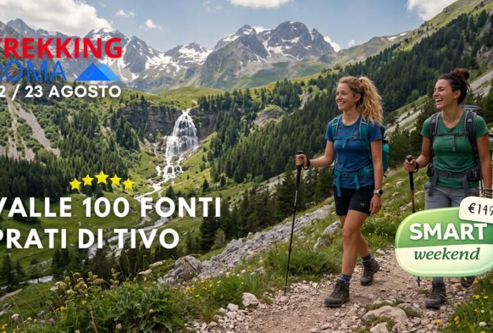 VIAGGIO ESCURSIONE: VALLE DELLE CENTO FONTI E PRATI DI TIVO