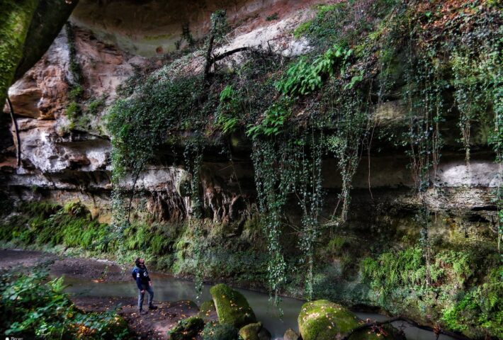 Escursione ad anello nella forra del Crèmera