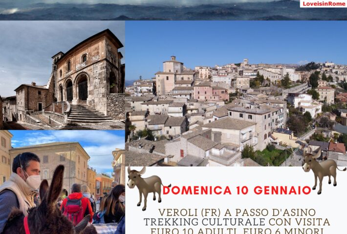 Trekking – Veroli a passo d’asino