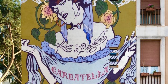 Street art alla Garbatella