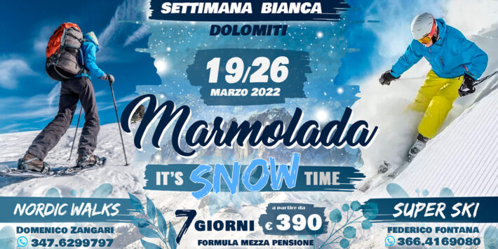 Dal 19-03-2022 al 26-03-2022 DOLOMITI SUPERSKY