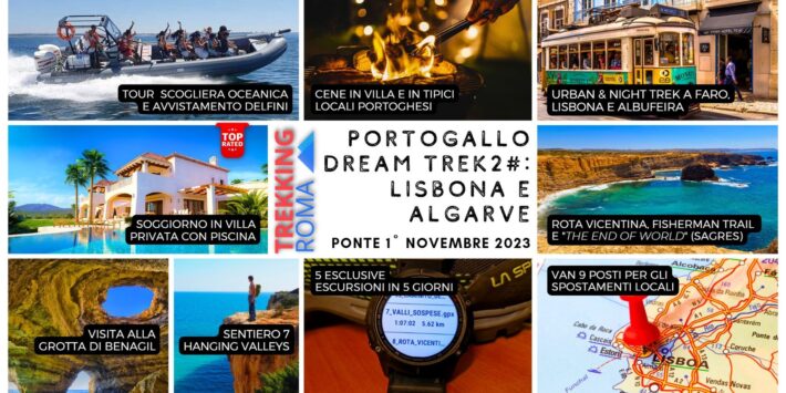 TREKKING ALGARVE e LISBONA – 1° NOVEMBRE DA SOGNO