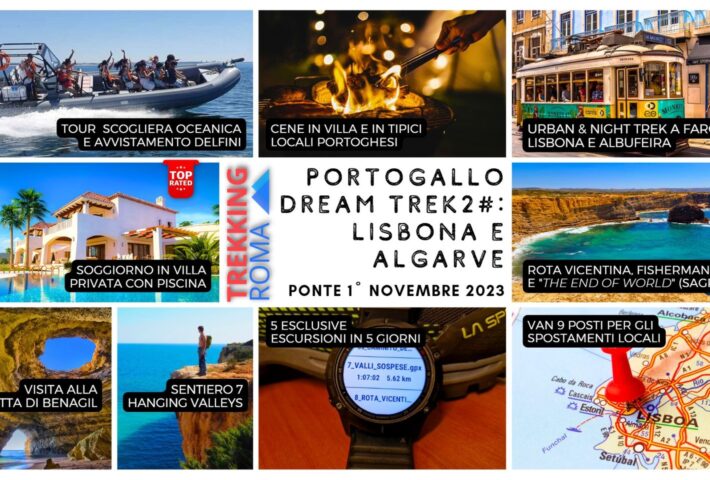 TREKKING ALGARVE e LISBONA – 1° NOVEMBRE DA SOGNO