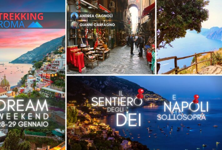 SENTIERO DEGLI DEI e NAPOLI SOꓕꓕOSOPRA