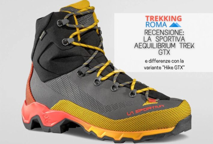 Recensione La Sportiva Aequilibrium Trek GTX