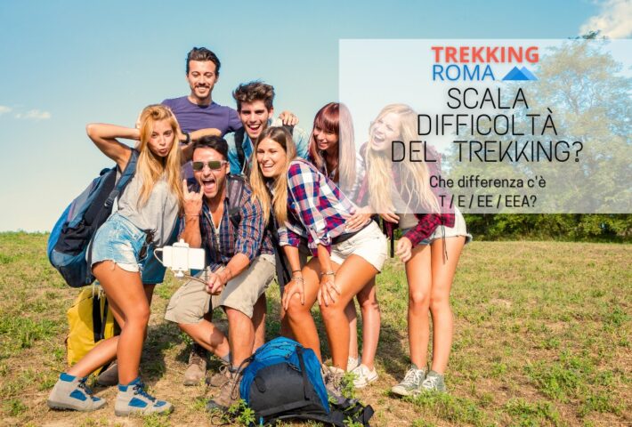 Scala difficoltà trekking: T / E / EE / EEA