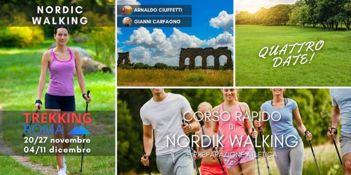 CORSO NORDIC WALKING + PREPARAZIONE ATLETICA