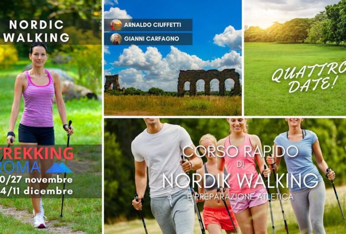 CORSO NORDIC WALKING + PREPARAZIONE ATLETICA