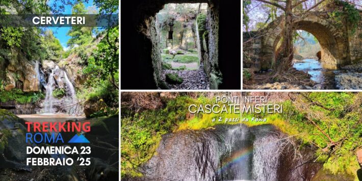 ESCURSIONE CASCATE DI CERVETERI