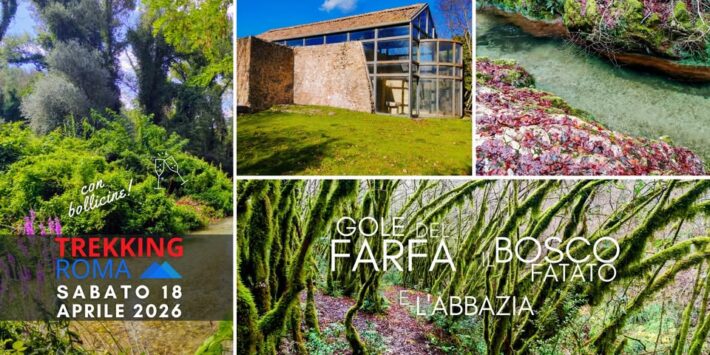 TREKKING GOLE DEL FARFA E BOSCO INCANTATO
