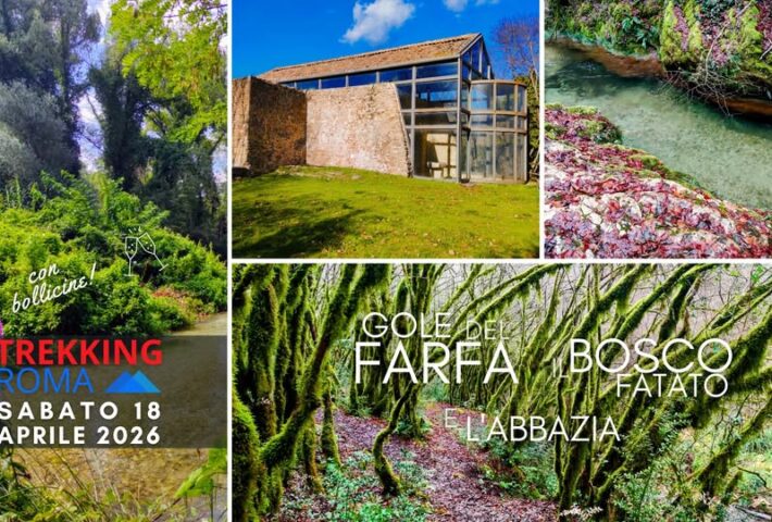 TREKKING GOLE DEL FARFA E BOSCO INCANTATO