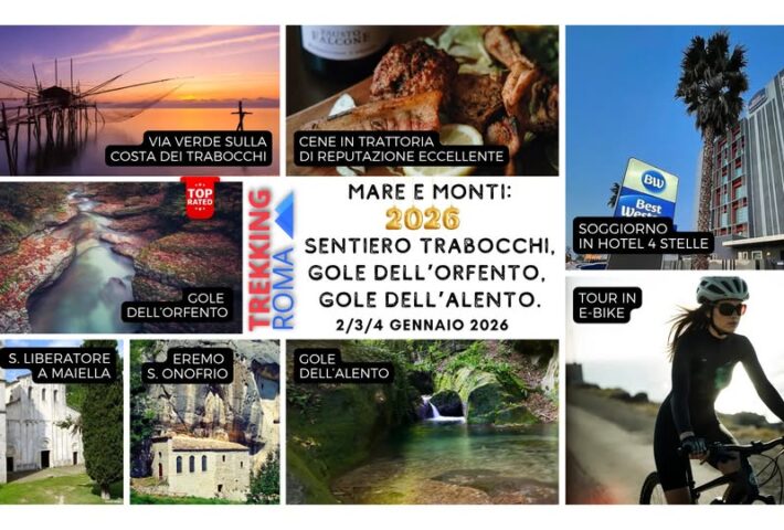 MARI E MONTI 2026 fra GOLE e TRABOCCHI