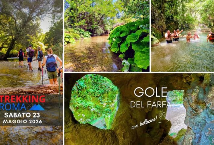 ESCURSIONE GOLE DEL FARFA con bollicine!