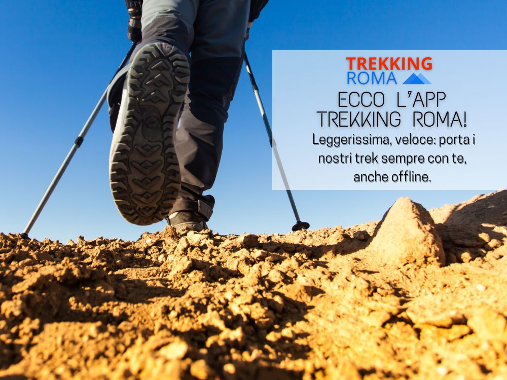 app android e iphone trekking roma